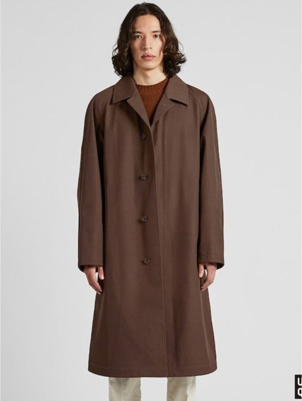 Uniqlo U Lemaire Balmacaan Trench Coat
